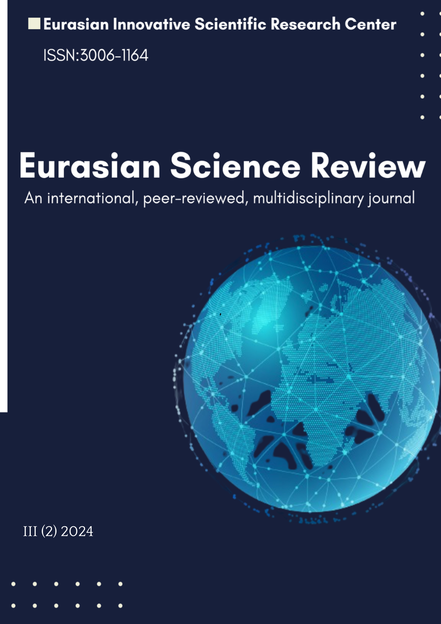 					Показать Том 2 № 3 (2024): Eurasian Science Review
				